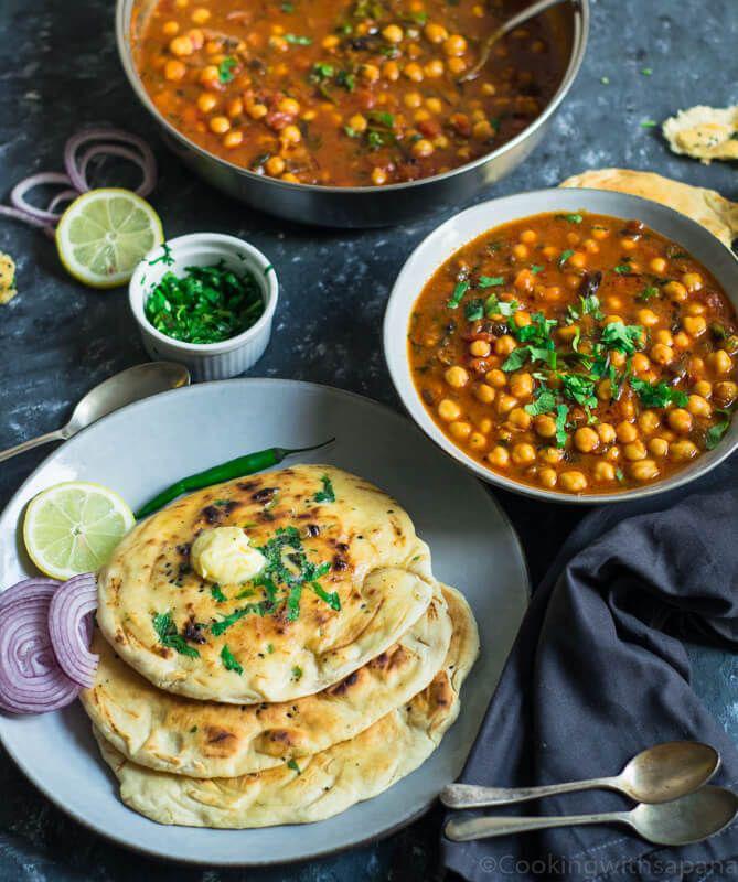 mix naan with chaana – Maya Express