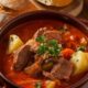 LAMB GOULASH