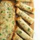 LADEN GARLIC BREAD