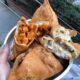 Pizza samosa bites