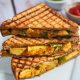 Cheezy paneer sandwich