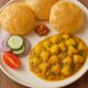 Poori (chhole /aloo bhaji)